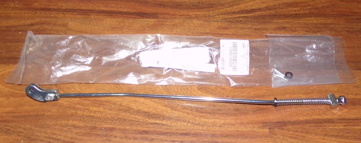 SUZUKI GN125 GN 125 REAR BRAKE FOOT PEDAL ROD 43300-26501, 1983 SUZUKI GN125 GN 125 REAR BRAKE FOOT PEDAL ROD 43300-26501, 1983