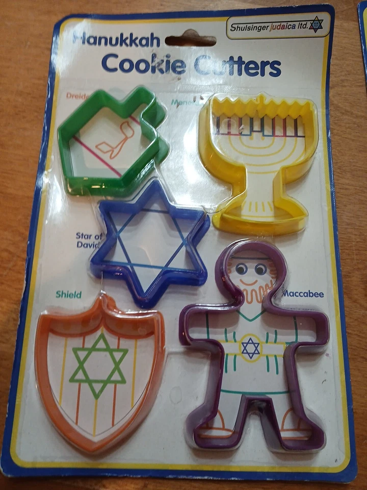 Cortadores de galletas Janucá nuevos con etiquetas Foto 2 de 2