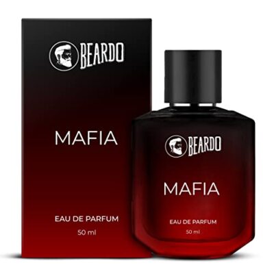 Beardo Perfume for Men MAFIA 50ml Musky Woody Perfume for Men Long