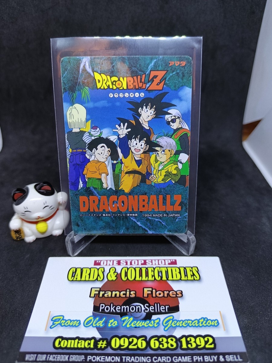 DRAGON BALL Z Card🐉- SON GOKU, VEGETA, GOHAN, GOTEN & TRUNKS