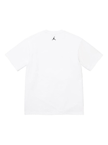 Supreme x Air Jordan Biggie S/S Top FW24 Notorious BIG T-Shirt - Large White - Picture 4 of 4