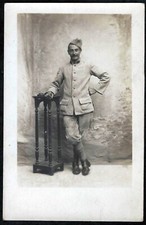 WW1-FRENCH SOLDIER-STUDIO PHOTO