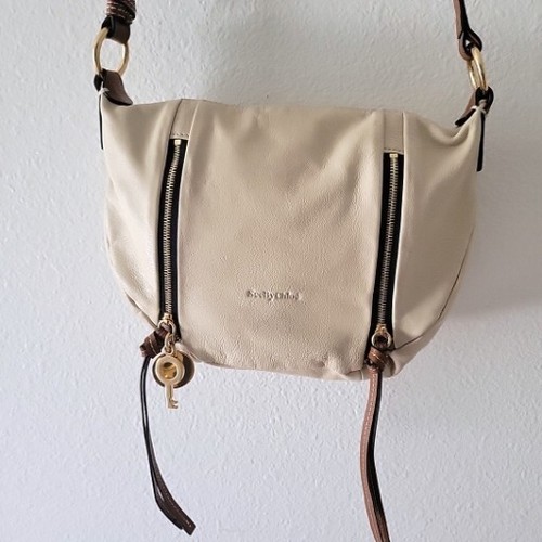 See by Chloe Indra Crossbody Bag In Cement Beige - Picture 6 of 17