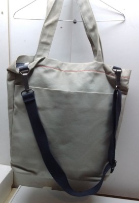 Incase City General Tote Unisex Tan Nylon Shoulder Bag Hand Bag Shoulder Strap