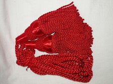 New Silk Bagpipe Drone Cords Red