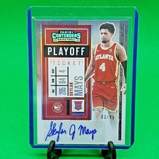 2020-21 Contenders SKYLAR MAYS #149 Rookie RC PLAYOFF Ticket Prizm AUTO SP Hawks