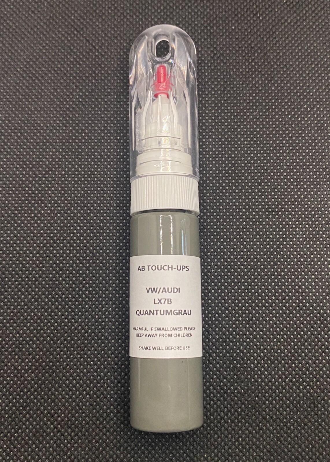VW/AUDI LX7B QUANTUM GREY PAINT TOUCH UP PEN/BRUSH FOR SCRATCH CHIP