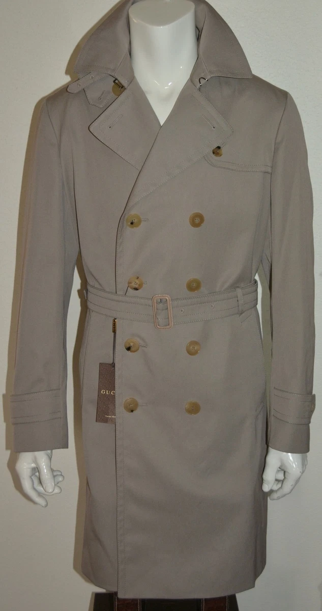 Gucci Double-Breasted Trench Coat