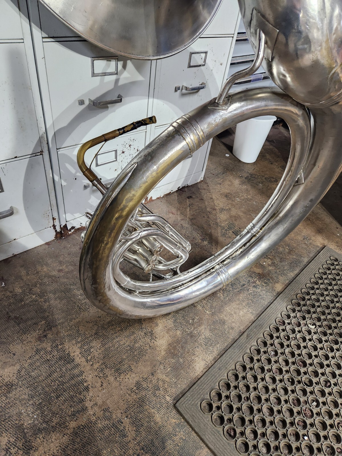 King H.n White Cleveland Ohio Silver Sousaphone eBay