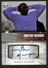 Johnathan Massaquoi #A94 signed autograph 2012 Sage HIT Football Trading Card 