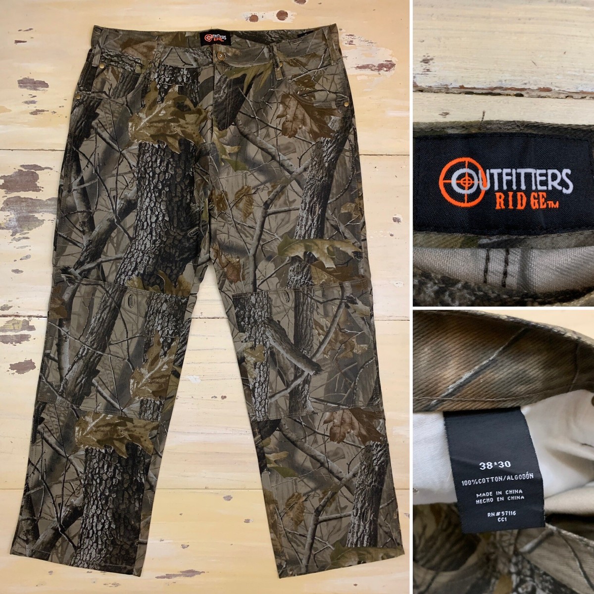 OUTFITTERS RIDGE - NEW Realtree Hardwoods Camo Hunting Jeans