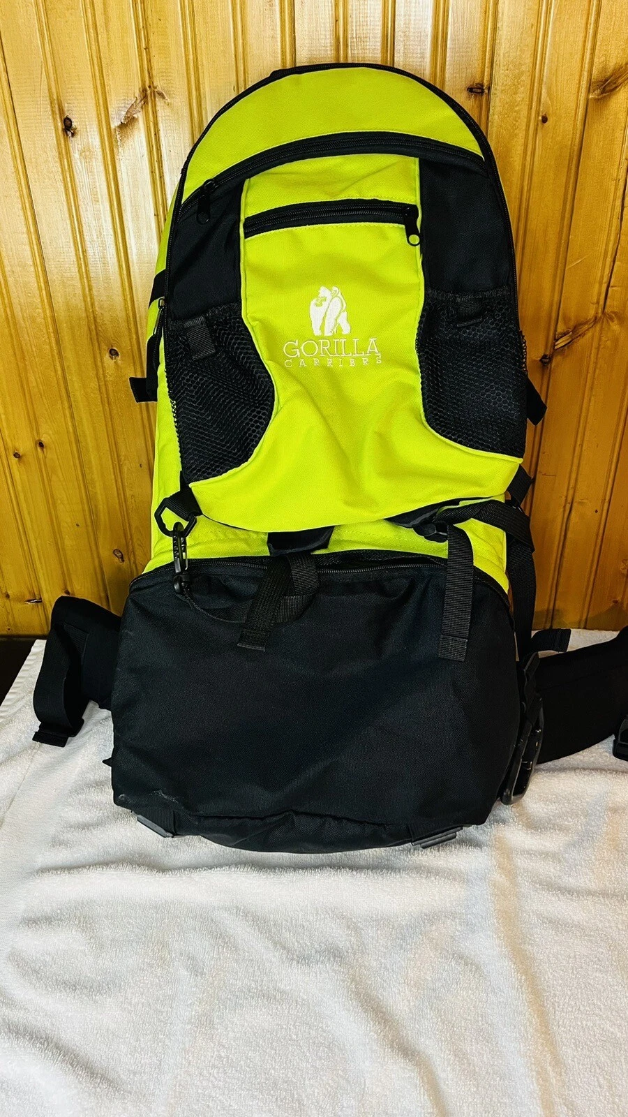 Hiking Backpack Gorilla Carrier For Toddlers For Baby 16-40 lbs EUC