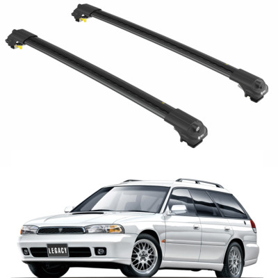 Fit for SUBARU LEGACY (BG) SUV 1994-1999 Roof Rack Cross Bars Black set ...