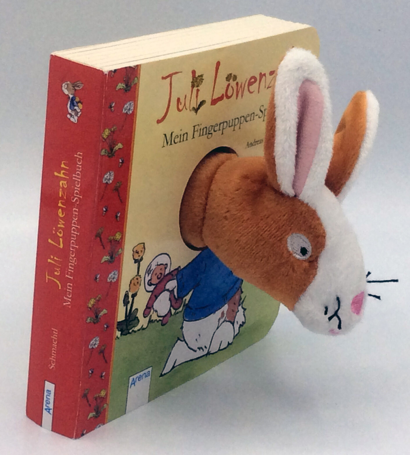 Thumbnail - Andreas H. Schmachtl Juli Löwenzahn. Mein Fingerpuppen-spielbuch