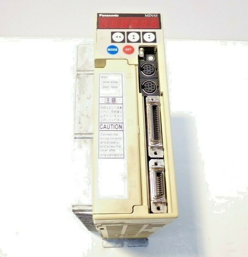 Panasonic MSS083A1XPA4, 750 vatios accionamiento de posición, para piezas o reparación. - Imagen 1 de 3