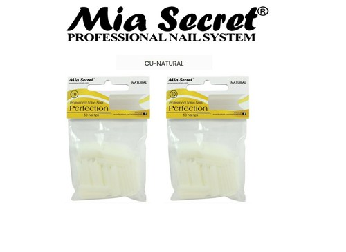 Puntas de uñas Mia Secret Perfection 500 o 100 piezas transparentes o naturales #1-10 tú eliges - Imagen 23 de 23