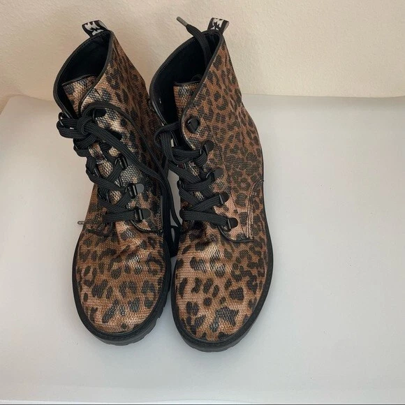 Kendall and kylie leopard boots outlet