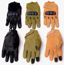 Guanti Tattici Arma Militare Moto Airsoft Caviglia Military Gloves