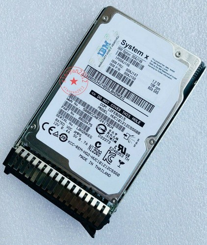 00AJ146 00AJ147 00AJ150 IBM 1.2TB 10K 6Gb/s G3HS 2.5" SAS SERVER HDD Hard Drive - Picture 2 of 3