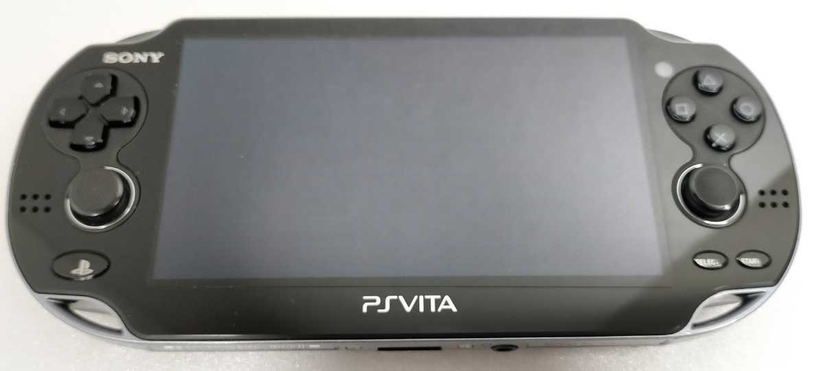 USED PS Playstation vita 3G/Wi‐Fi model CRISTAL BLACK PCH