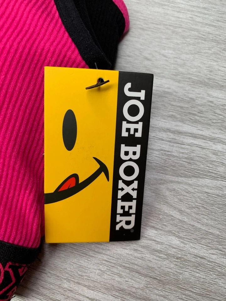 Joe Boxer 2 pack Seamless Comfort Bra Set Plus Size 2X Pink Black Contrast Trim - Image 2 of 4