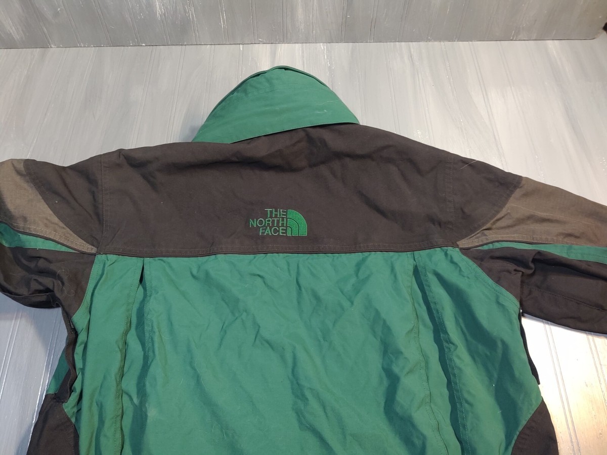 VINTAGE THE NORTH FACE EXTREME GEAR SKI JACKET - GREEN VINTAGE THE NORTH FACE EXTREME GEAR SKI JACKET - GREEN