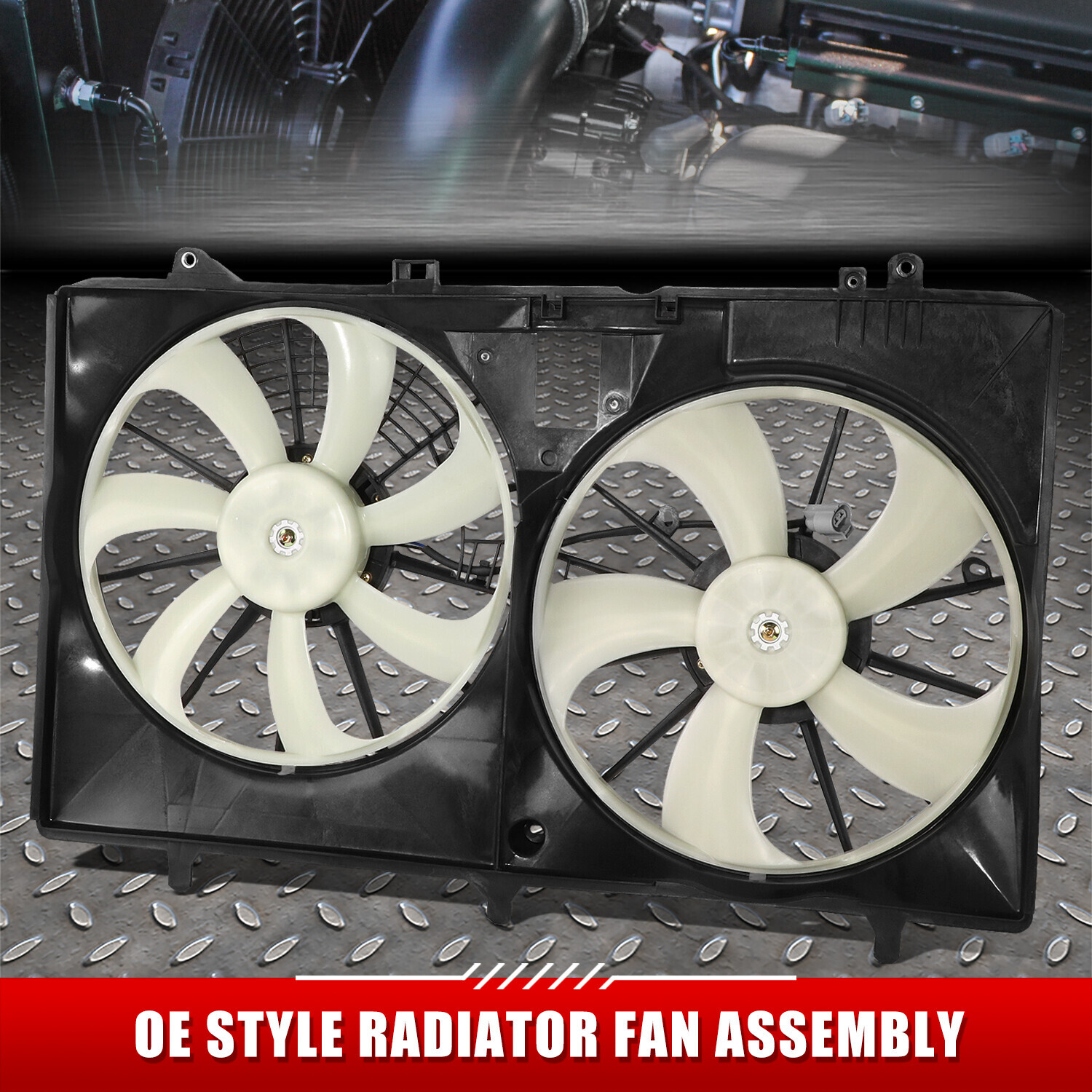 Для 10-16 RX350 Sienna объемом 3,5 л с пакетом для буксировки OE Вентилятор охлаждения радиатора в сборе