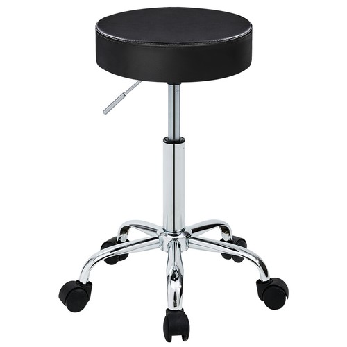 Swivel Rolling Stool Chair Adjustable Work Stool Vanity Spa Salon Tatto Stool - Picture 3 of 19