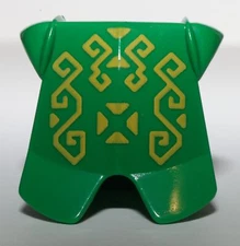 Lego Castle Green Rascus Geometric Euro Armor with Lego Protection