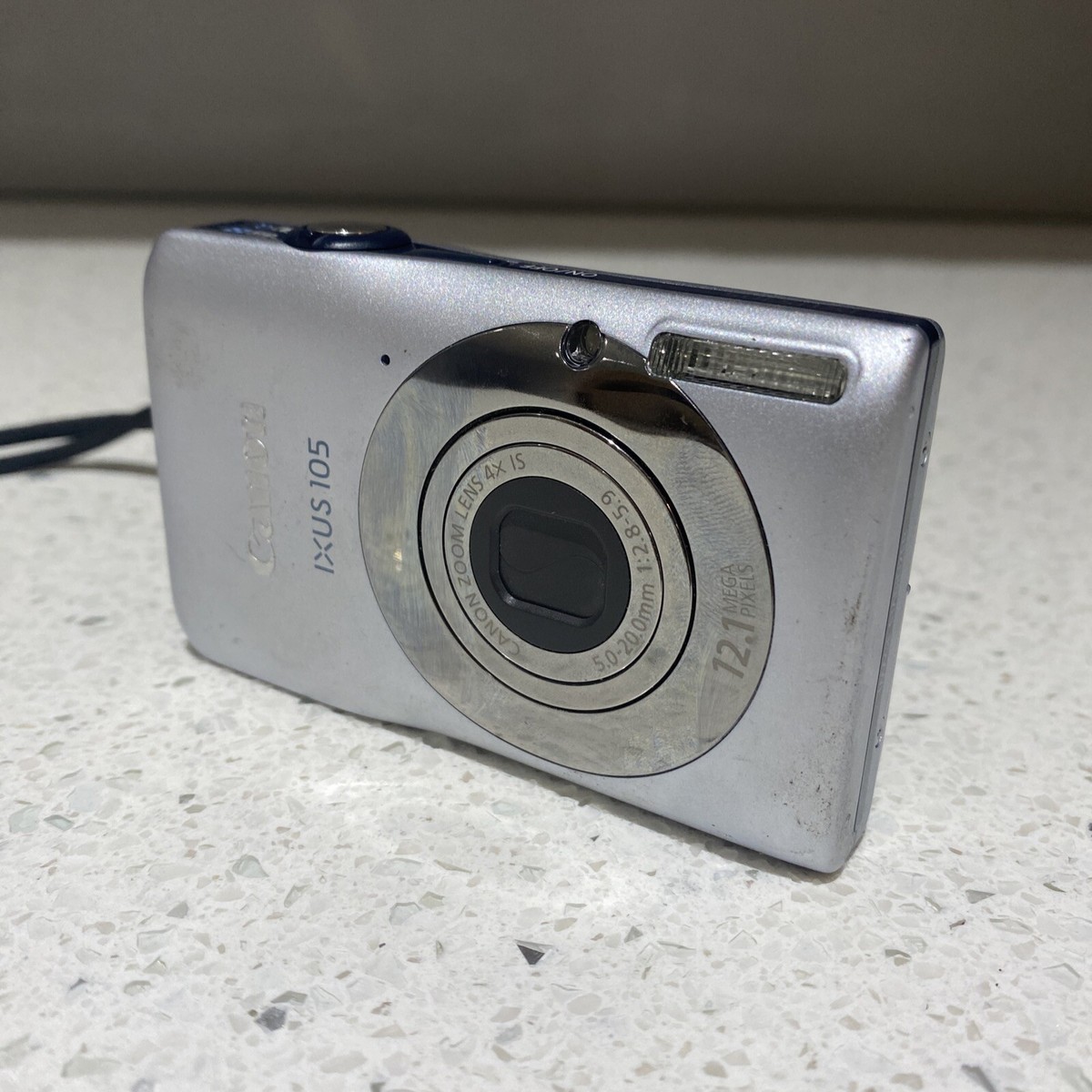 Canon IXUS 105 Compact Digital Camera PC1469 (Silver) | eBay