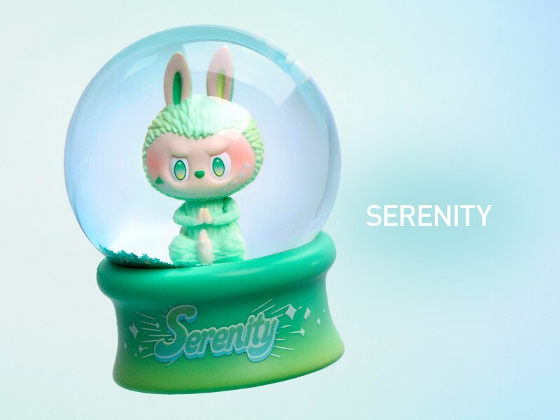 POP MART LABUBU THE MONSTERS Big into Energy Crystal Ball
