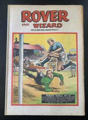 Rover and Wizard December 14th 1968 Famous Goals No. 10 cover