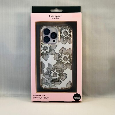 Kate Spade New York Protective Hardshell Case for Apple iPhone 13 Pro (6.1'')