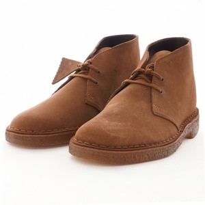 clarks desert boot cola suede