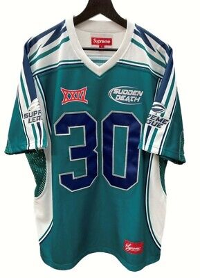 Supreme 2024 Sudden Death Football Jersey uniform shirt size Supreme 2024 Sudden Death Football Jersey uniform shirt size
