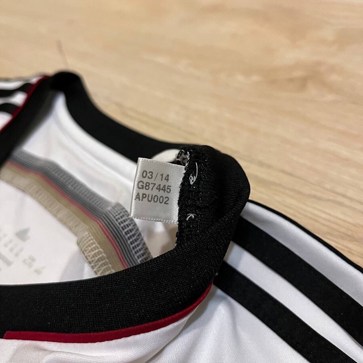 【レア】アディダス ドイツ代表 ユニフォーム KHEDIRAケディラ2014WC GERMANY ADIDAS 2014 WORLD CUP FOOTBALL HOME JERSEY SIZE “XL