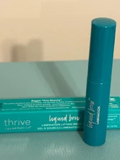 NIB THRIVE Causemetics Liquid Lamination Lifting Brow Gel Clear 0.20 fl oz NEW