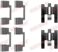 ZubehöRkit, Scheibenbremsbelag Quick Brake 109-1160 FüR Volvo