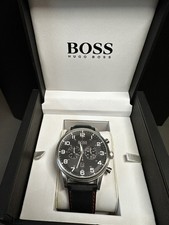 Hugo Boss Men s Stainless Steel Date Dial Bla...