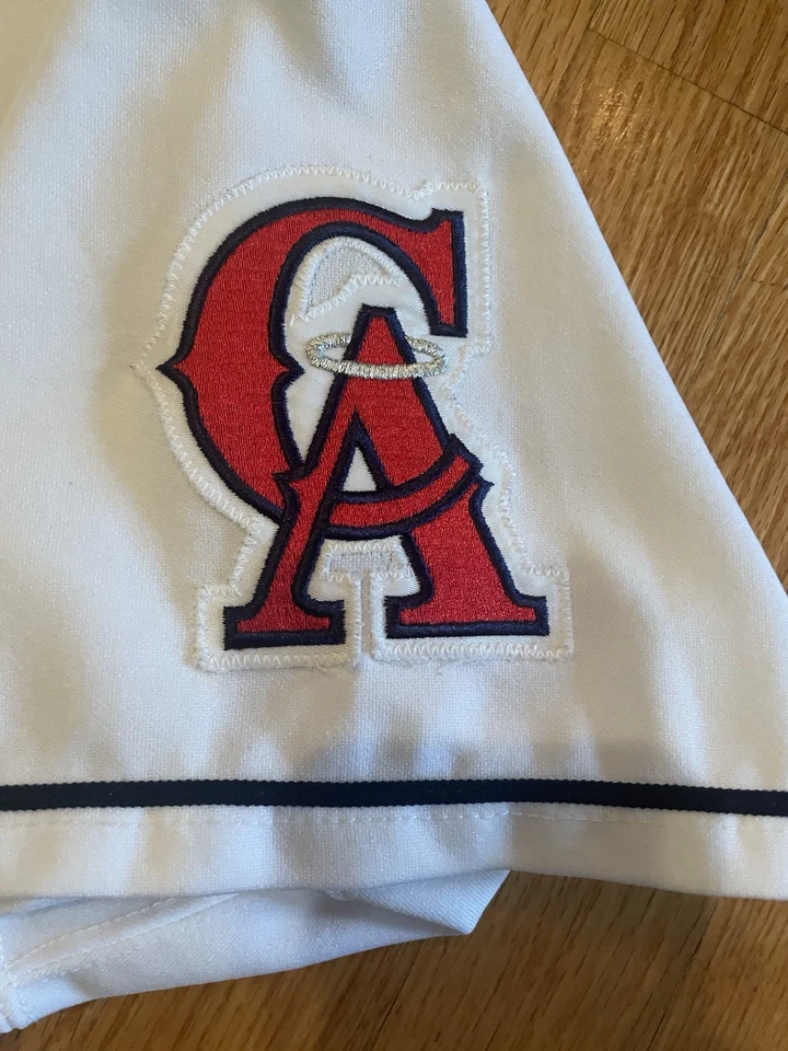 Vintage California Angels Baseball Jersey Russell Tag Size 48 Authentic Diamond - Image 4 of 4