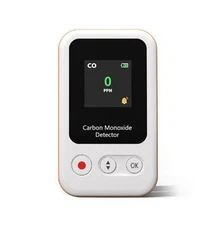 Reliable Sensitive Low-Power CO Concentration Detector & Alarm for Indoor Safety