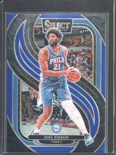 2024-25 Panini Select - Joel Embiid Premier Level #101 Prizm Philadelphia 76ers