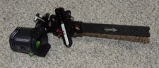 Axcel Landslyde Carbon Bar w/Ultraview Double Pin  Bow Sight Mathews Bridge Lock