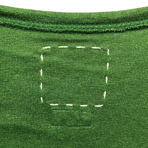 Used Visvim23Ss T-Shirt Broader Tee S/S Short Sleeve 0123105010025 Green Size 4 - Picture 4 of 7