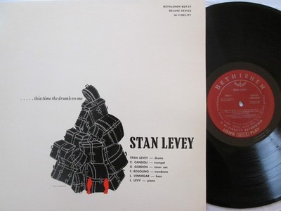 Stan Levy With Dexter Gordon This Time The Drums On Me  1980s Bethlehem  BCP 37