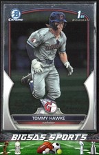 2023 Bowman Draft Tommy Hawke #BDC-141 Cleveland Guardians