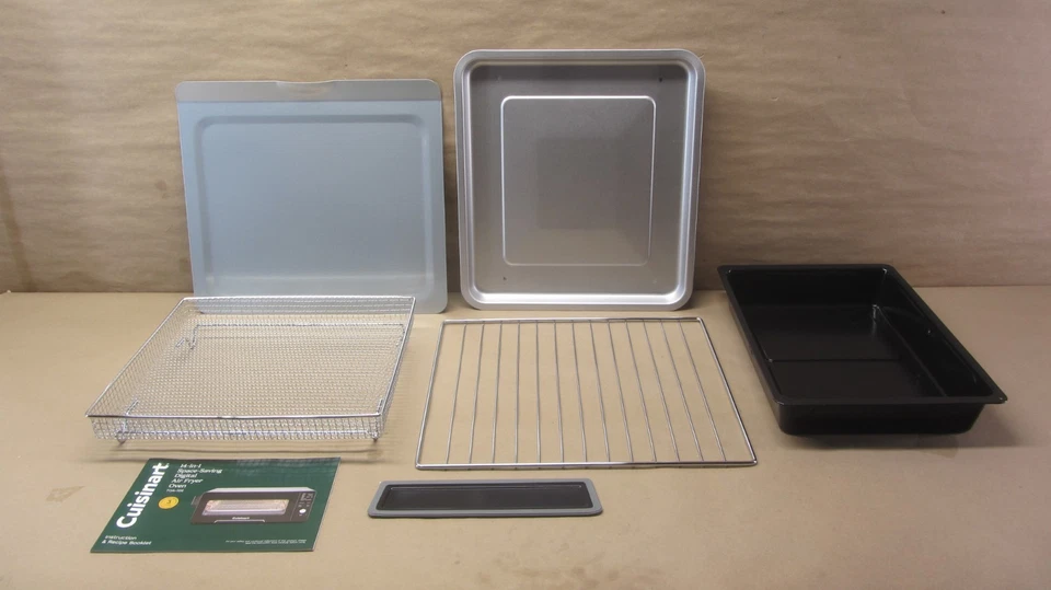 Horno Freidora de Aire Digital Cuisinart 14 en 1 Ahorro de Espacio con Sartén 2 en 1 9"x13" Foto 4 de 4