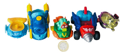 Action Figuren Spielzeug Super Things Power Machines Konvolut unvollständig Vintage es