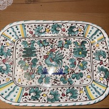 Deruta Keramik Set Original Handbemalen Italien Italienische 7 Tassen