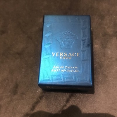 VERSACE EROS 5 ml Eau de Toilette Miniatur Neu & Ovp Mini Herren-EdT 5ml